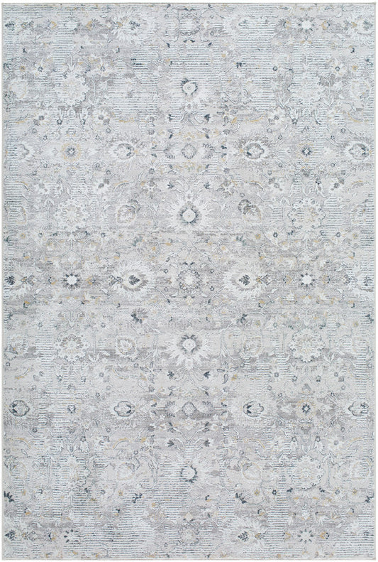 Analissa Traditional Light Gray Area Rug