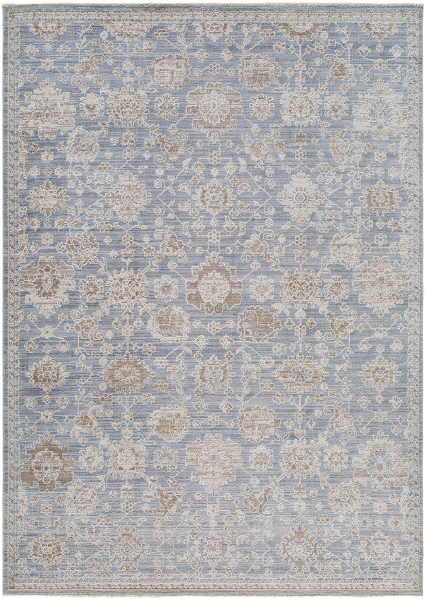 Joya Traditional Denim Area Rug