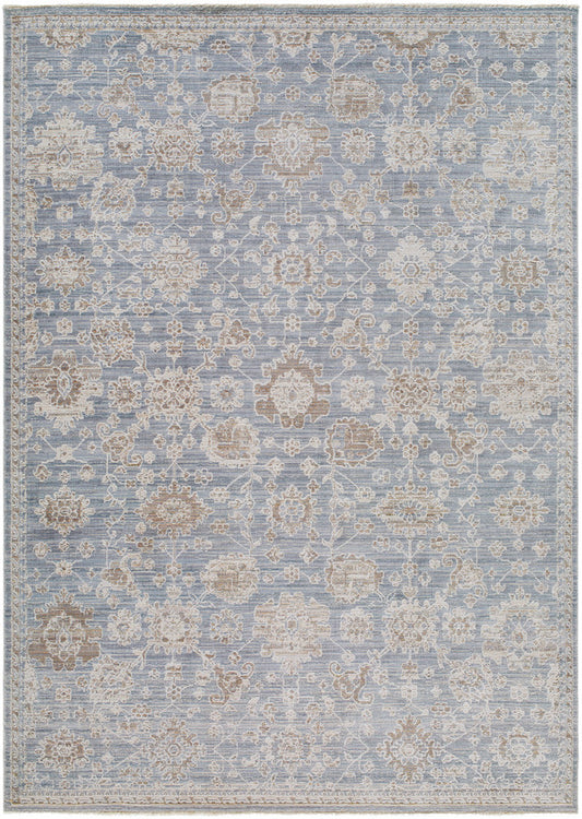 Joya Traditional Denim Area Rug