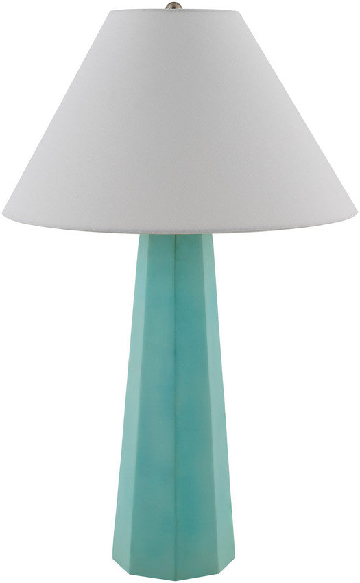 Angellica Rustic Green Table Lamp