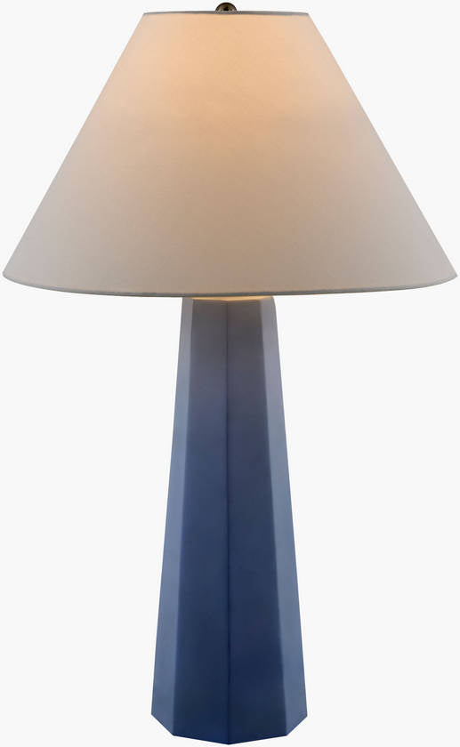 Angellica Rustic Blue Table Lamp