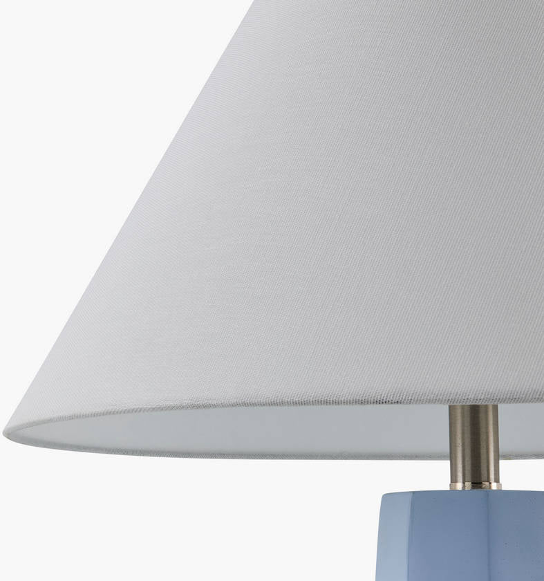 Angellica Rustic Blue Table Lamp