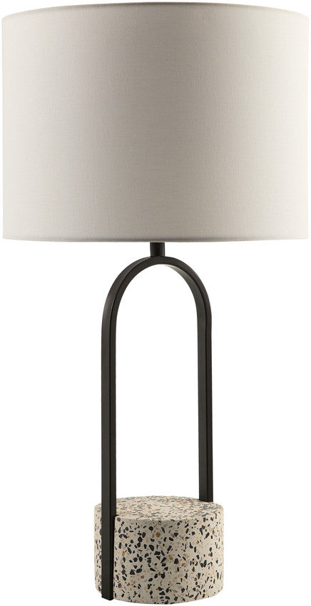 Alexys Global White/Black Table Lamp