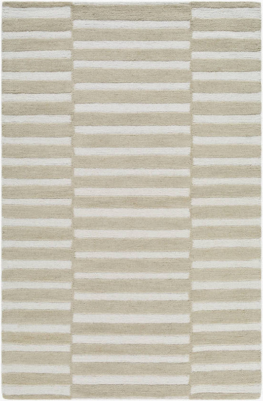 Idaho Modern Beige/Sand Area Rug - Our PNW Home x Livabliss