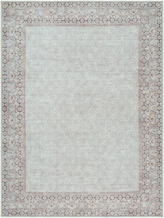 Rainier Cottage Dark Brown/Light Slate Washable Area Rug - Our PNW Home x Livabliss