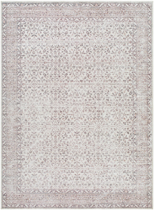 Spokane Traditional Cream/Rust Area Rug - Our PNW Home x Livabliss