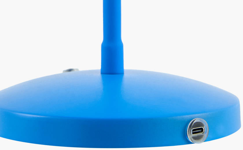 Shaquela Modern Blue Table Lamp