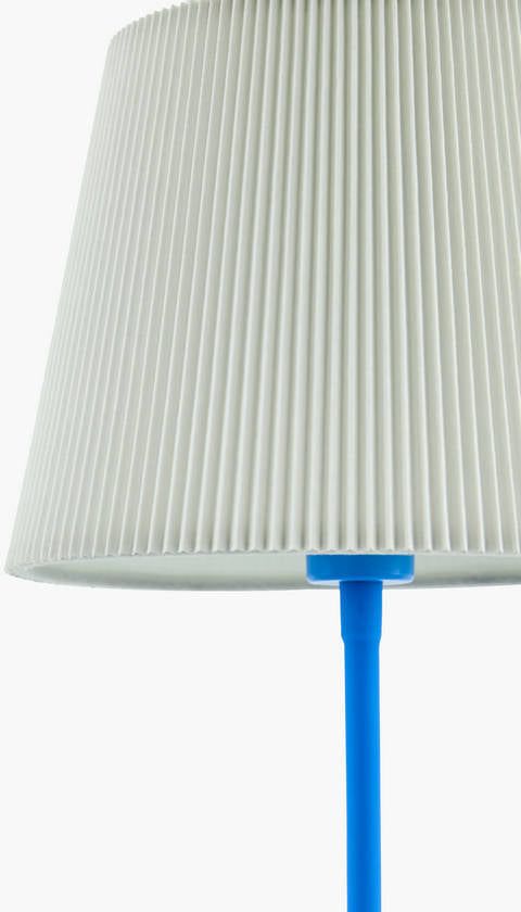 Shaquela Modern Blue Table Lamp
