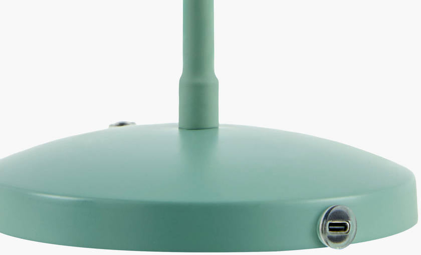 Shaquela Modern Green Table Lamp