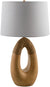 Nyle Traditional Brown Table Lamp
