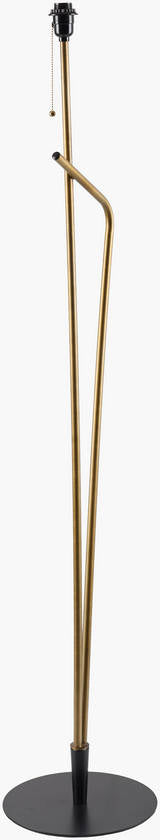 Kayliegh Modern Gold/Black Floor Lamp