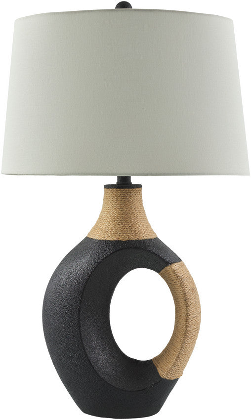 Cordelia Traditional Black Table Lamp