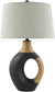 Cordelia Traditional Black Table Lamp