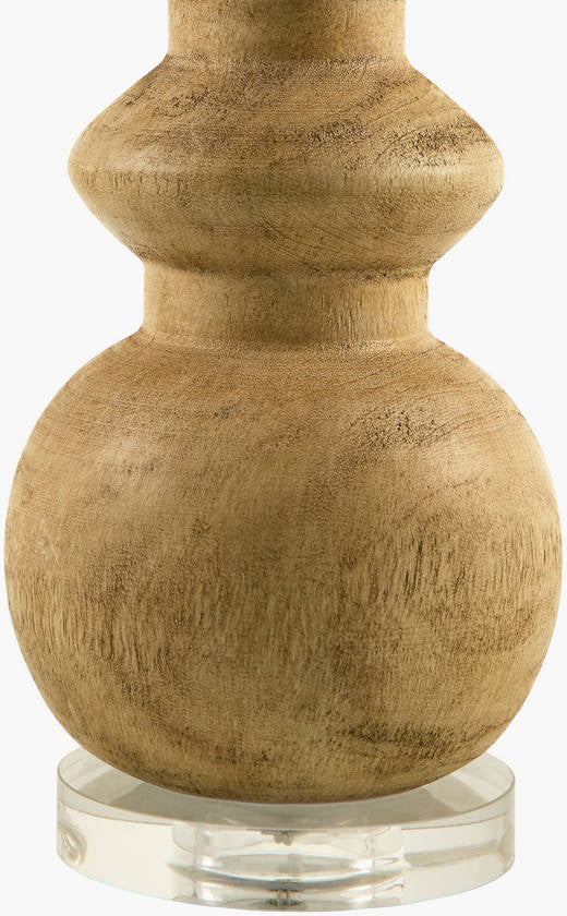 Domenick Traditional Brown/Ivory Table Lamp