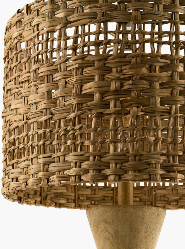 Domenick Traditional Brown/Ivory Table Lamp