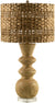 Domenick Traditional Brown/Ivory Table Lamp