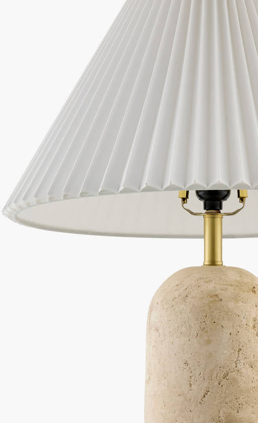 Autumn Laurel Traditional Beige Table Lamp - Galey Alix x Livabliss