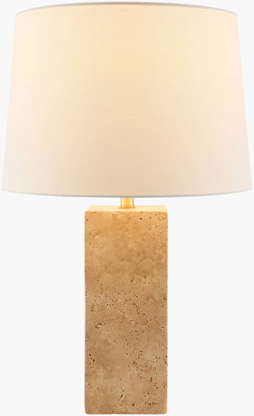 Autumn Laurel Traditional Beige/White Table Lamp - Galey Alix x Livabliss