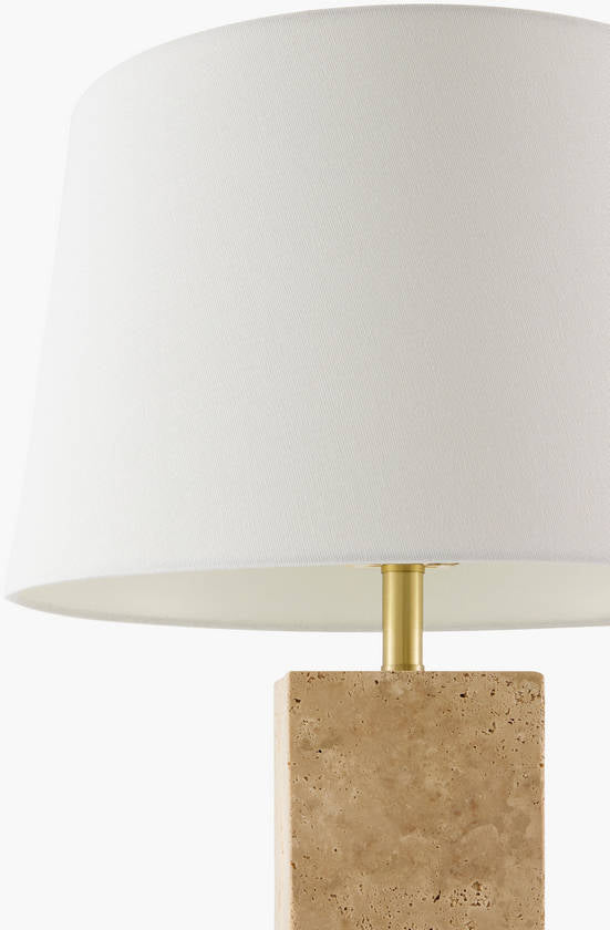 Autumn Laurel Traditional Beige/White Table Lamp - Galey Alix x Livabliss