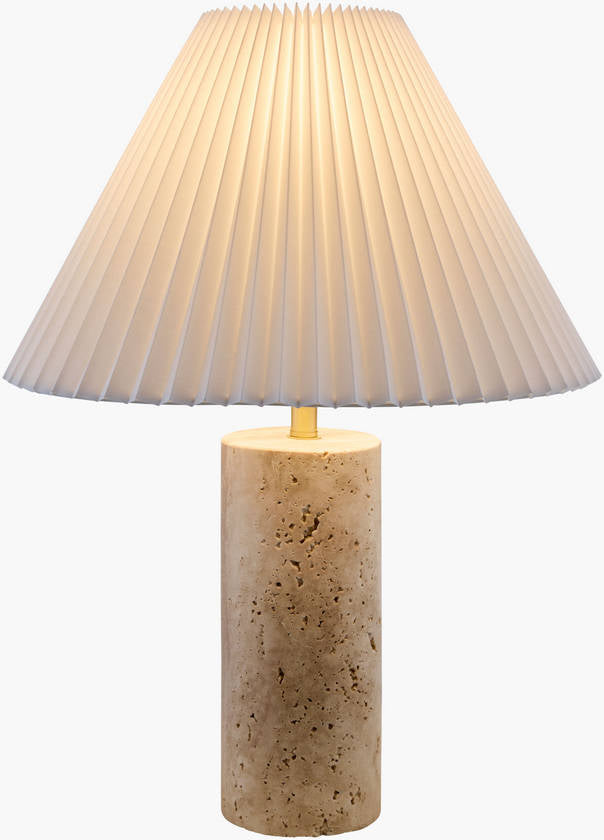 Autumn Laurel Traditional White/Beige Table Lamp - Galey Alix x Livabliss