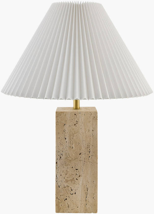 Autumn Laurel Traditional White/Beige Table Lamp - Galey Alix x Livabliss