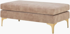Benjamin Light Brown Bench - Galey Alix x Livabliss