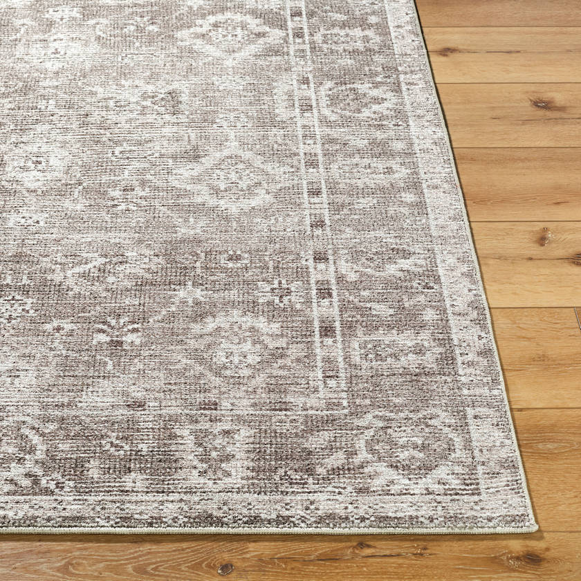 Collins Avenue Traditional Brown Area Rug - Galey Alix Livabliss