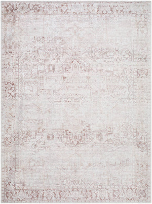 Collins Avenue Traditional Ivory/Brown Area Rug - Galey Alix Livabliss