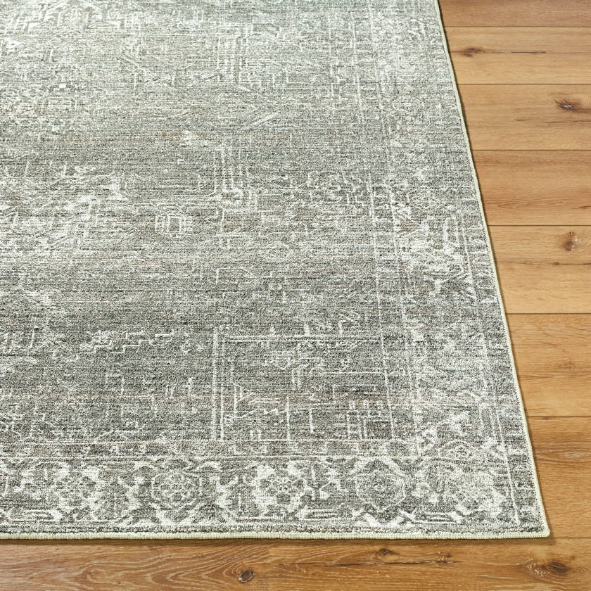 Collins Avenue Traditional Olive Area Rug - Galey Alix Livabliss