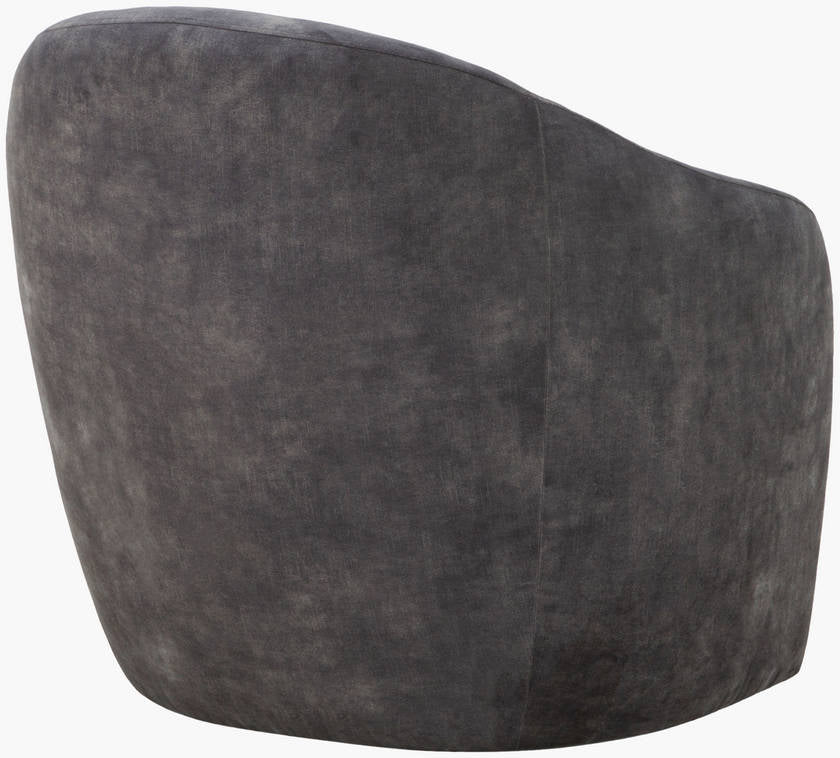 Hatcher Charcoal Accent Chair - Galey Alix x Livabliss