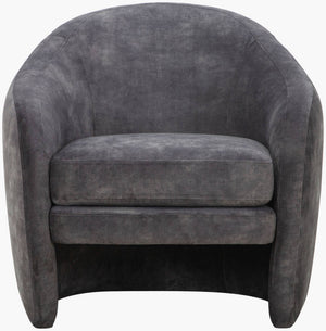 Hatcher Charcoal Accent Chair - Galey Alix x Livabliss