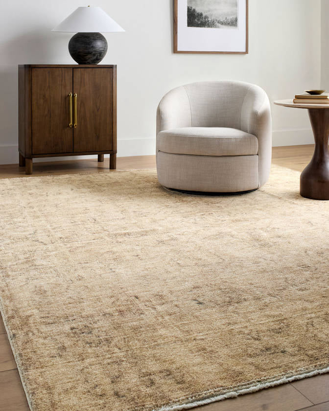 Fetscher Traditional Light Beige/Light Brown Area Rug - Galey Alix Livabliss