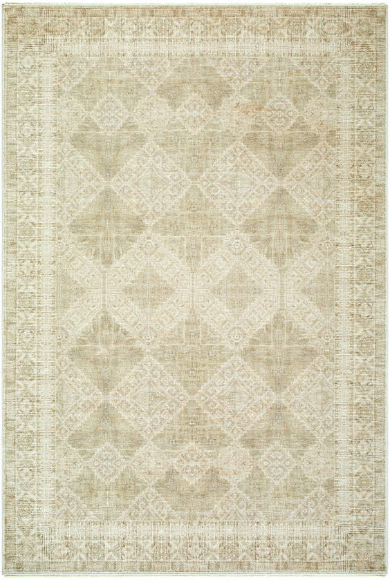 Fetscher Traditional Olive/Light Beige Area Rug - Galey Alix Livabliss
