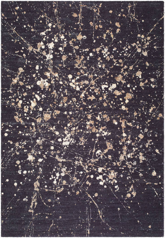 Janek Modern Charcoal Area Rug - Galey Alix Livabliss