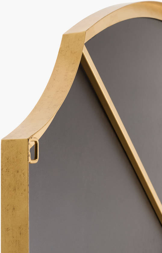 Landon Traditional Gold Wall Mirror - Galey Alix x Livabliss
