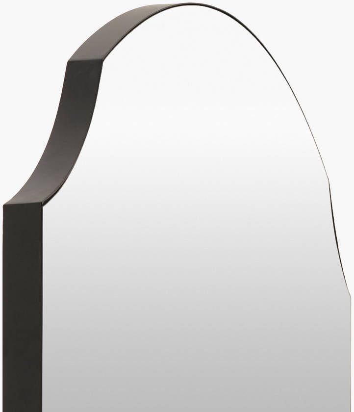 Landon Traditional Black Wall Mirror - Galey Alix x Livabliss