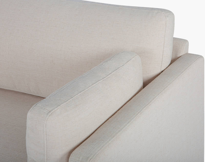 Lauderdale Off-White Sofa - Galey Alix x Livabliss