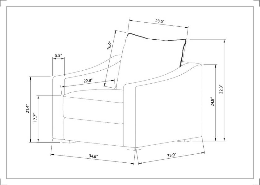 Sutterlin Ivory Accent Chair - Galey Alix x Livabliss