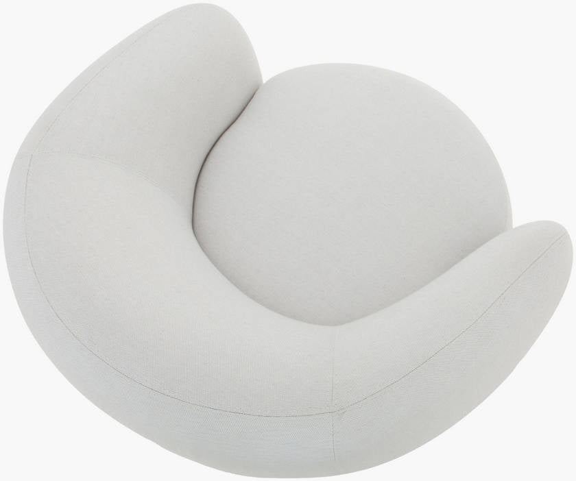 Finlayson Ivory/Beige Accent Chair - Galey Alix x Livabliss