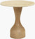 Mila Rose Beige/Brown End Table - Galey Alix x Livabliss