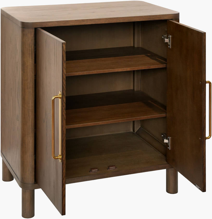 Marshall Dark Brown Cabinet - Galey Alix x Livabliss