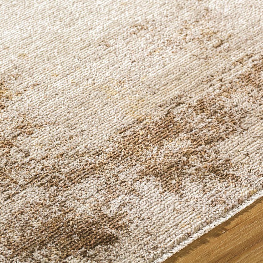 Myrtle Avenue Modern Cream/Dark Brown Area Rug - Galey Alix Livabliss