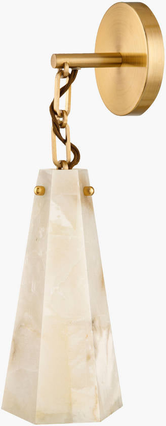 Sloane Traditional White/Beige Wall Sconces - Galey Alix x Livabliss