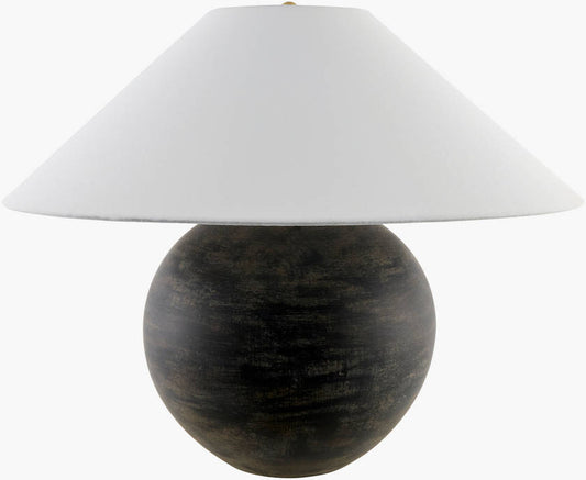 Saint Martin Traditional Charcoal Table Lamp - Galey Alix x Livabliss