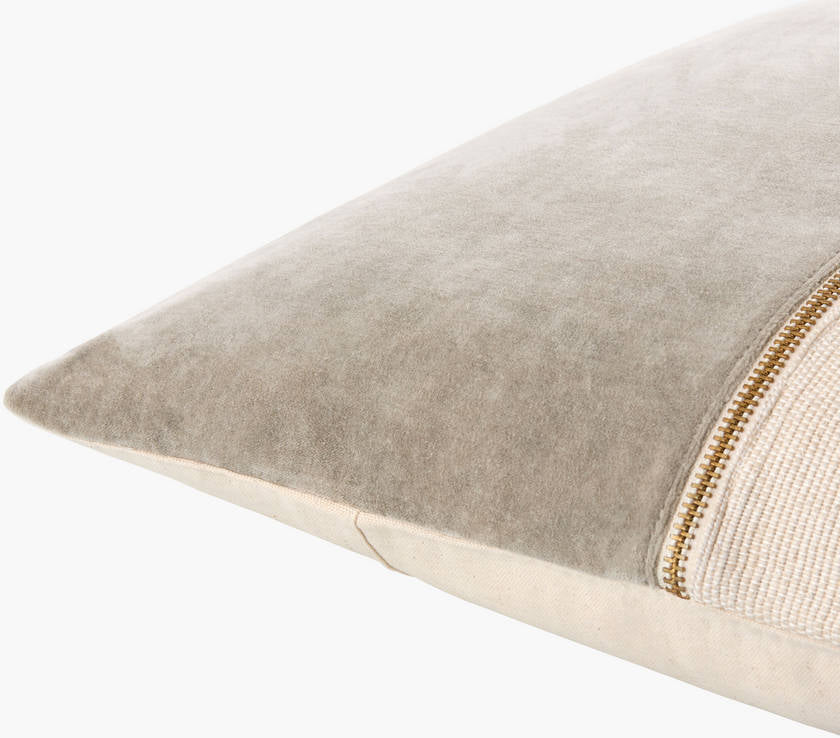 San Marco Taupe/Cream Pillow Cover - Galey Alix x Livabliss