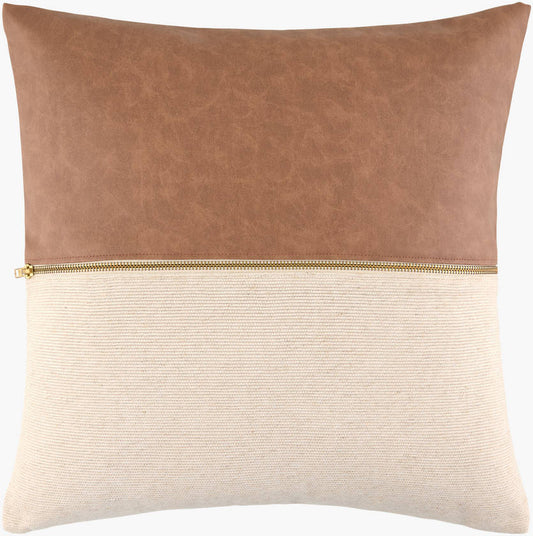 San Marco Tan/Cream Pillow Cover - Galey Alix x Livabliss