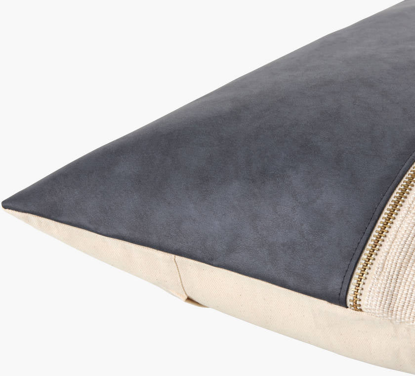 San Marco Charcoal Pillow Cover - Galey Alix x Livabliss
