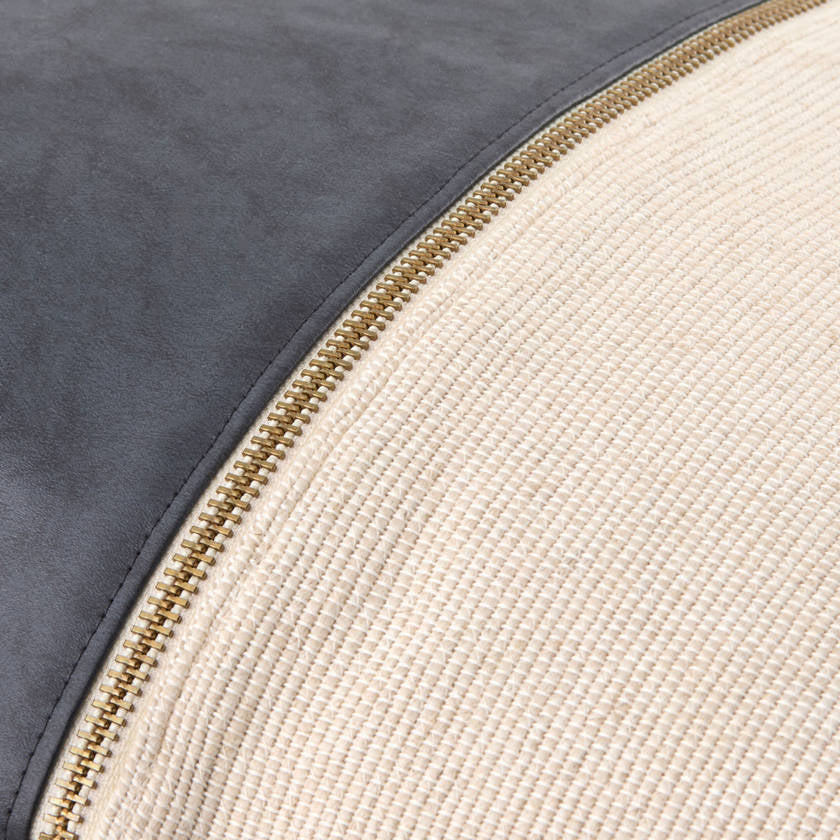 San Marco Charcoal Pillow Cover - Galey Alix x Livabliss