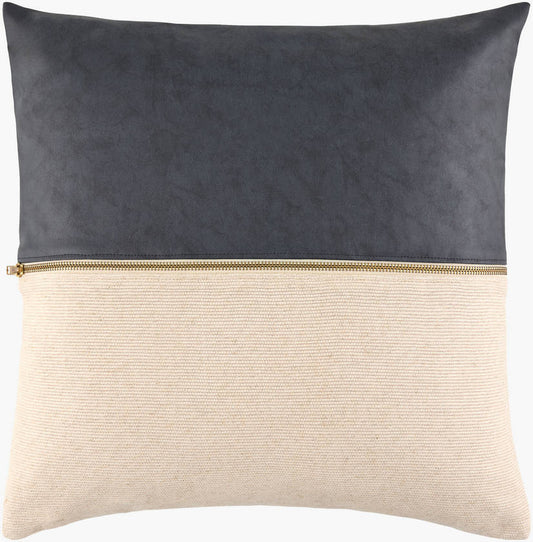 San Marco Charcoal Pillow Cover - Galey Alix x Livabliss