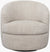 Sweeting Ivory Swivel Chair - Galey Alix x Livabliss
